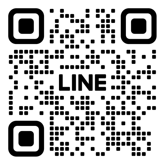 LINE公式アカウントの友だち追加用QRコード