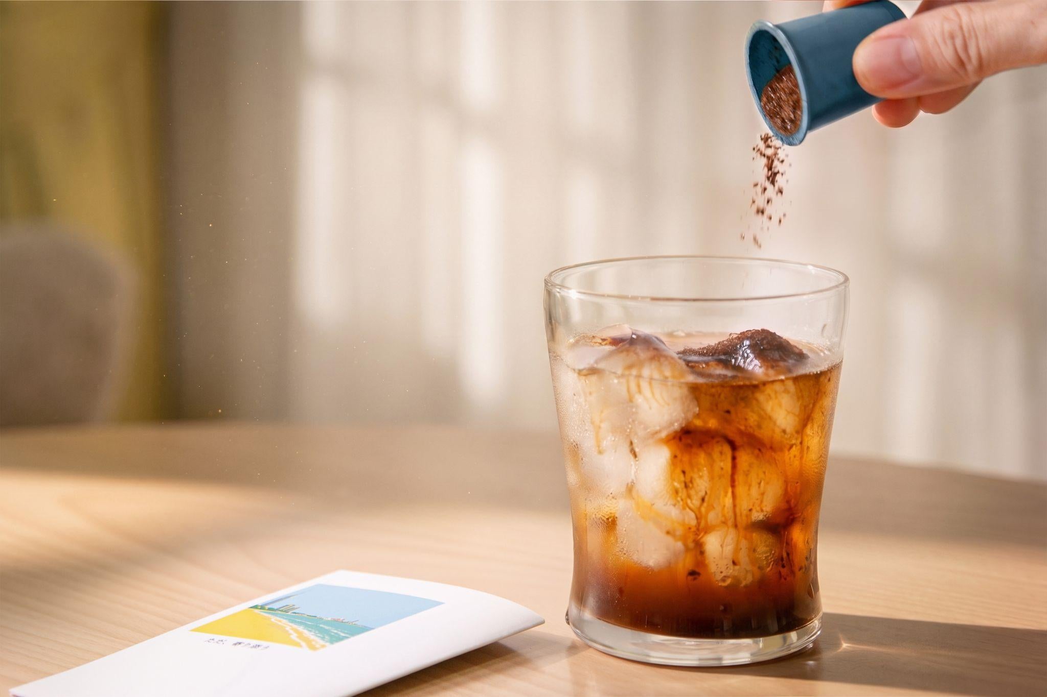 氷を入れたアイスコーヒー